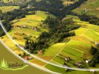 Gmina Istebna z lotu ptaka