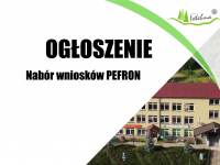 Nabór wniosków PEFRON