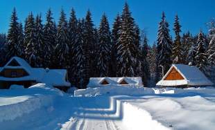 Jak to hań downi ze śniegym bywało...