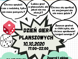 Plakat zawierający informacje o wydarzeniu