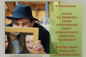 Plakat informujący o programie wydarzenia