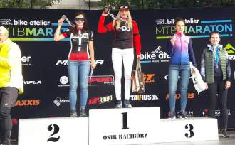 Anna Kaczmarzyk na podium - miejsce 1