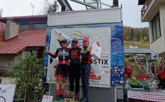 Anna Kaczmarzyk na podium