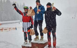 Janusz Lewandowski na najwyższym stopniu podium (foto: JL facebook)