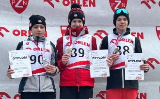 Kacper (w środku) i Adam (z prawej)