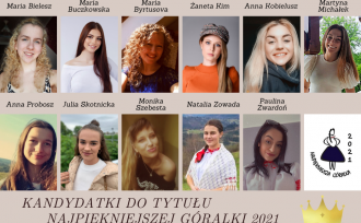 Kandydatki do tytułu Najpiękniejszej Góralki 2021