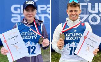 Zuzanna Fujak i Mateusz Haratyk (foto: PZN facebook)