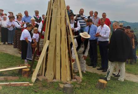 Watra na Złotym Groniu - III Zjazd Karpacki f. E. Krysta