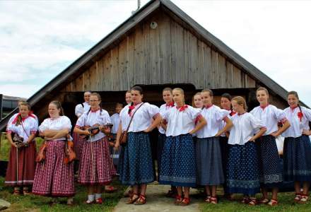 Watra na Złotym Groniu - III Zjazd Karpacki f. E. Krysta