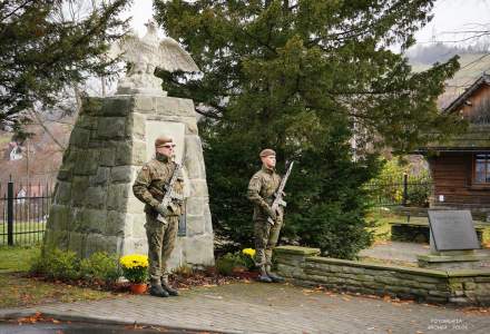 Święto Niepodległości w Gminie Istebna fot. Bronka Polok