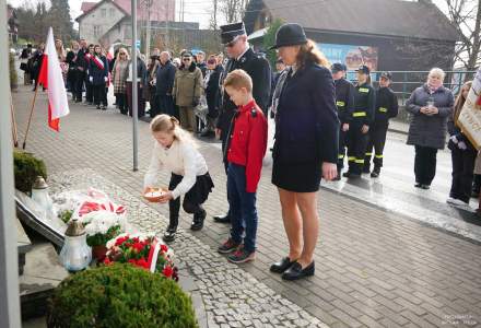 Święto Niepodległości w Gminie Istebna fot. Bronka Polok