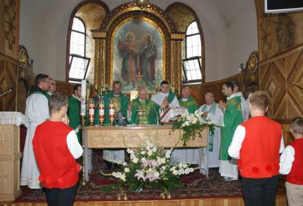 Odsłonięcie Herbu Biskupa Wiesława Krótkiego