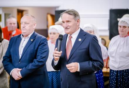 Uczestnicy Świątecznego Spotkania dla Seniorów w Koniakowie fot. M.Kuźma