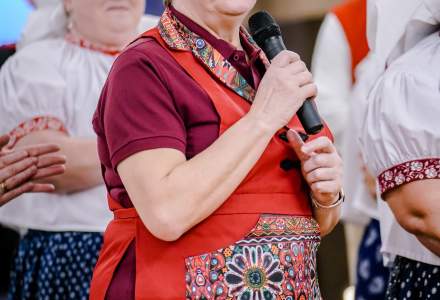 Uczestnicy Świątecznego Spotkania dla Seniorów w Koniakowie fot. M.Kuźma