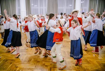 Uczestnicy Świątecznego Spotkania dla Seniorów w Koniakowie fot. M.Kuźma