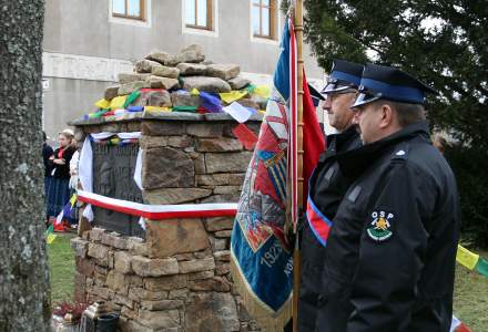 Odsłonięcie pomnika Jerzego Kukuczki