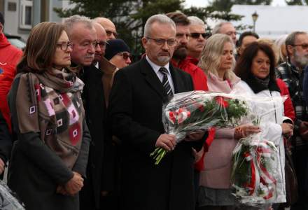 Odsłonięcie pomnika Jerzego Kukuczki