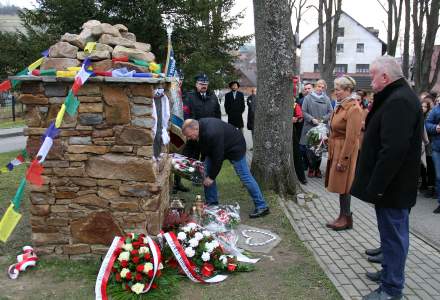 Odsłonięcie pomnika Jerzego Kukuczki