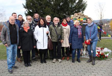 Odsłonięcie pomnika Jerzego Kukuczki