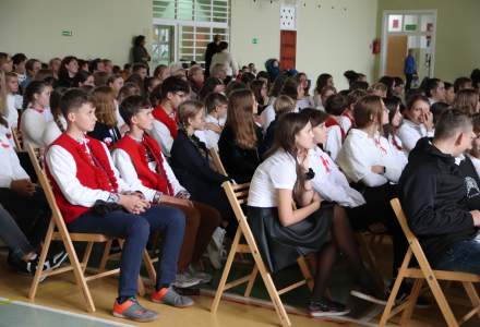 Uroczystość odsłonięcia tablicy kpt. Ignacego Gazurka