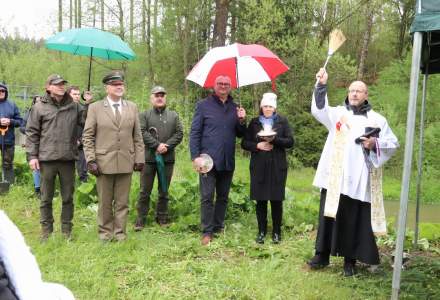 Poświęcenie Alei Pamięci Jana Pawła II