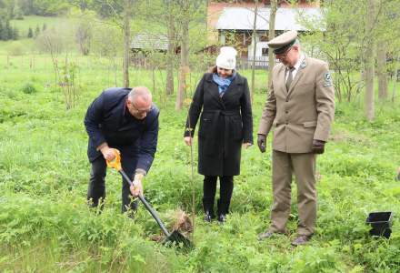 Poświęcenie Alei Pamięci Jana Pawła II