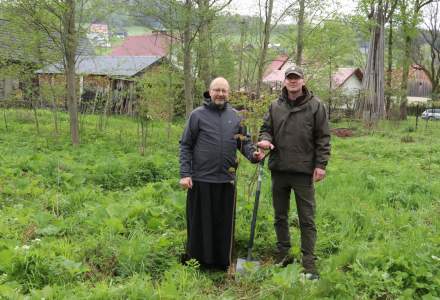 Poświęcenie Alei Pamięci Jana Pawła II