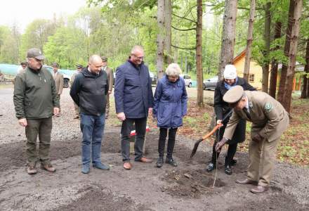 Poświęcenie Alei Pamięci Jana Pawła II