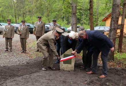 Poświęcenie Alei Pamięci Jana Pawła II