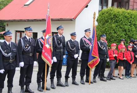 Poświęcenie sztandaru OSP Istebna Zaolzie