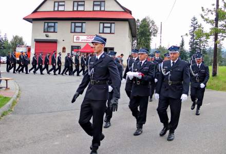 Poświęcenie sztandaru OSP Istebna Zaolzie