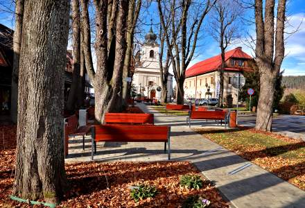 Park w Istebnej