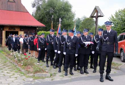 Poświęcenie sztandaru OSP Istebna Zaolzie