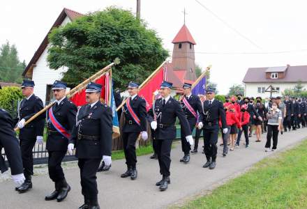 Poświęcenie sztandaru OSP Istebna Zaolzie