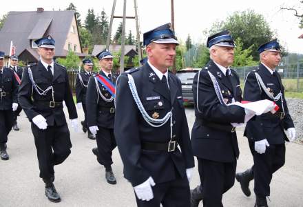 Poświęcenie sztandaru OSP Istebna Zaolzie