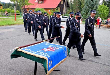 Poświęcenie sztandaru OSP Istebna Zaolzie