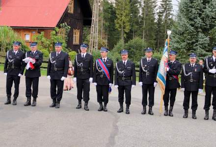 Poświęcenie sztandaru OSP Istebna Zaolzie