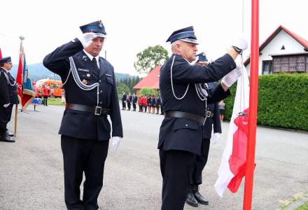 Poświęcenie sztandaru OSP Istebna Zaolzie