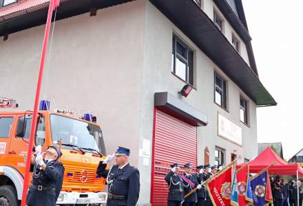 Poświęcenie sztandaru OSP Istebna Zaolzie