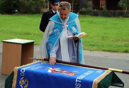 Poświęcenie sztandaru OSP Istebna Zaolzie