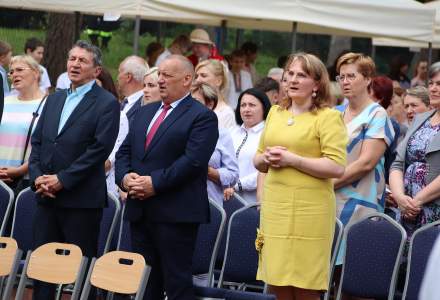 Uroczystość poświęcenia sztandaru