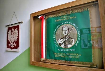 Uroczystość poświęcenia sztandaru