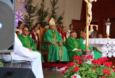 Msza Św. w Istebnej - III Zjazd Karpacki, f. J. Kohut