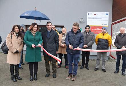 Otwarcie zmodernizowanej oczyszczalni ścieków w Glinianym