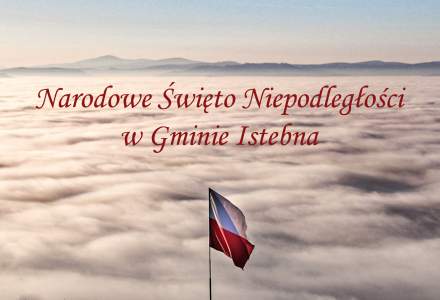 Biało-czerwona na Ochodzitej w przeddzień Święta Niepodległości