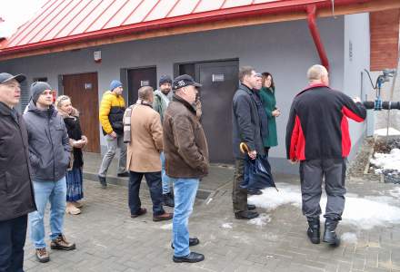 Otwarcie zmodernizowanej oczyszczalni ścieków w Glinianym