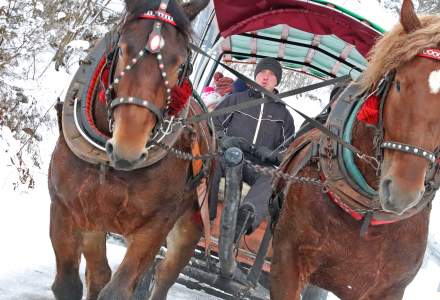 Rodzinny Kulig Doliną Czadeczki