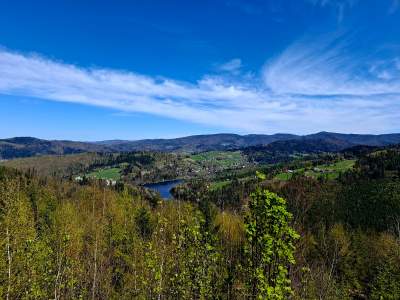 Widok z platformy widokowej
