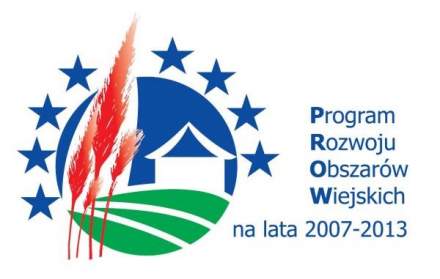 Program Rozwoju Obszarów Wiejskich na lata 2007-2013