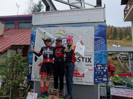 Anna Kaczmarzyk na podium